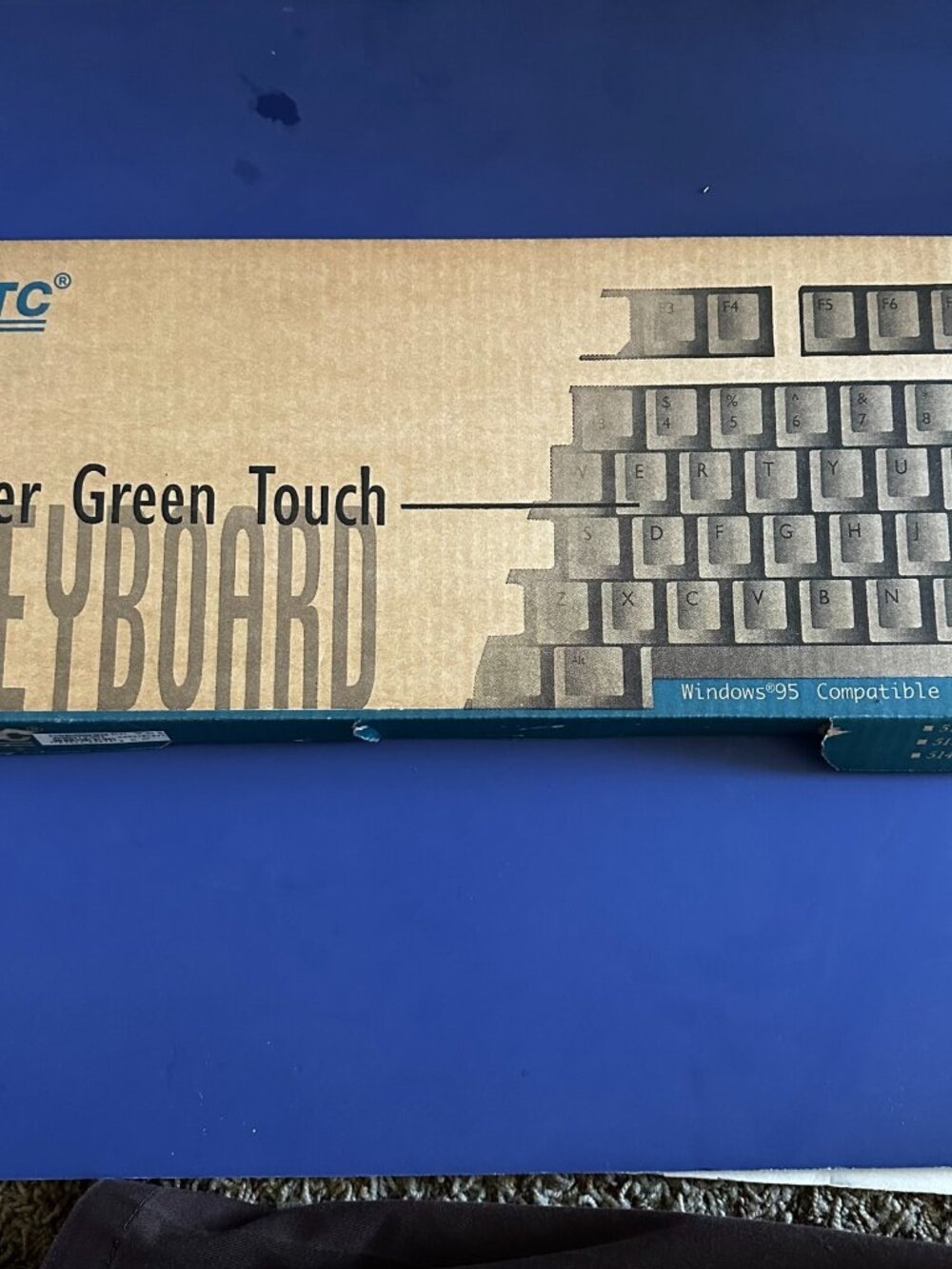 Nice Vintage Windows 95 Model 5121 Computer Keyboard! *With Original Box! BTC